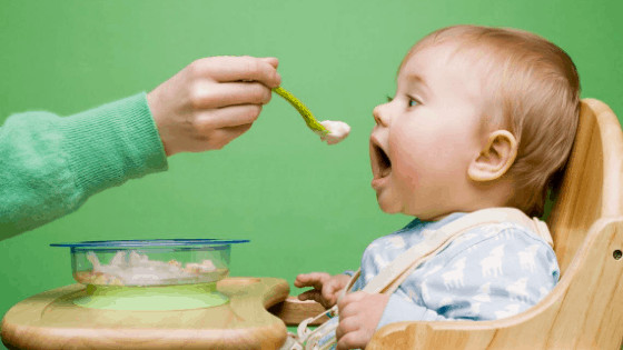 When can babies start deals eating rice cereal