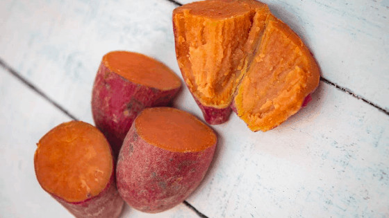 fall apart sweet potatoes