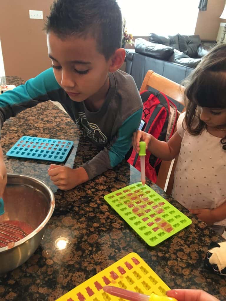 making home made gummies