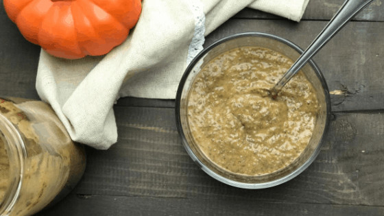 pumpkin chia pudding