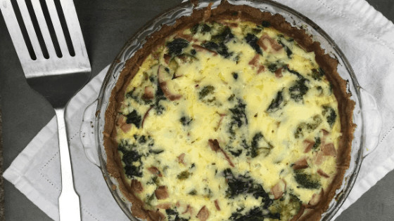 Broccoli Ham Quiche