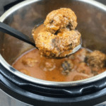 instant pot meatballs, gluten free dairy free meatballs