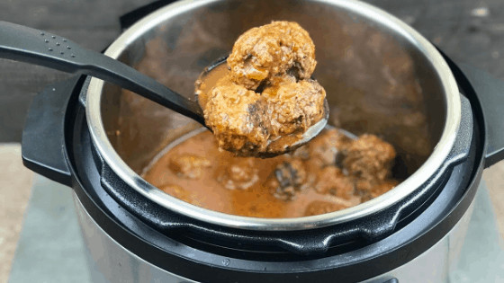 instant pot meatballs, gluten free dairy free meatballs