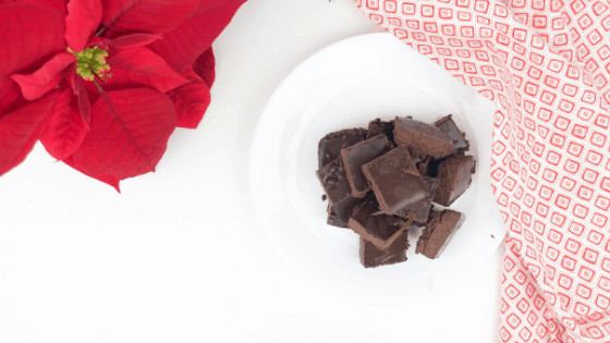 healthy fat fudge, paleo