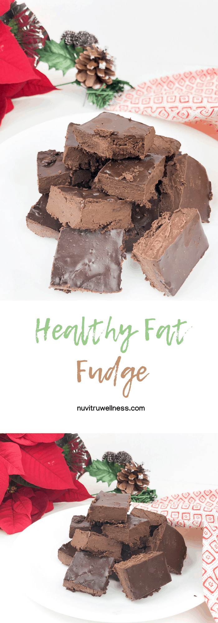 healthy fat fudge, paleo