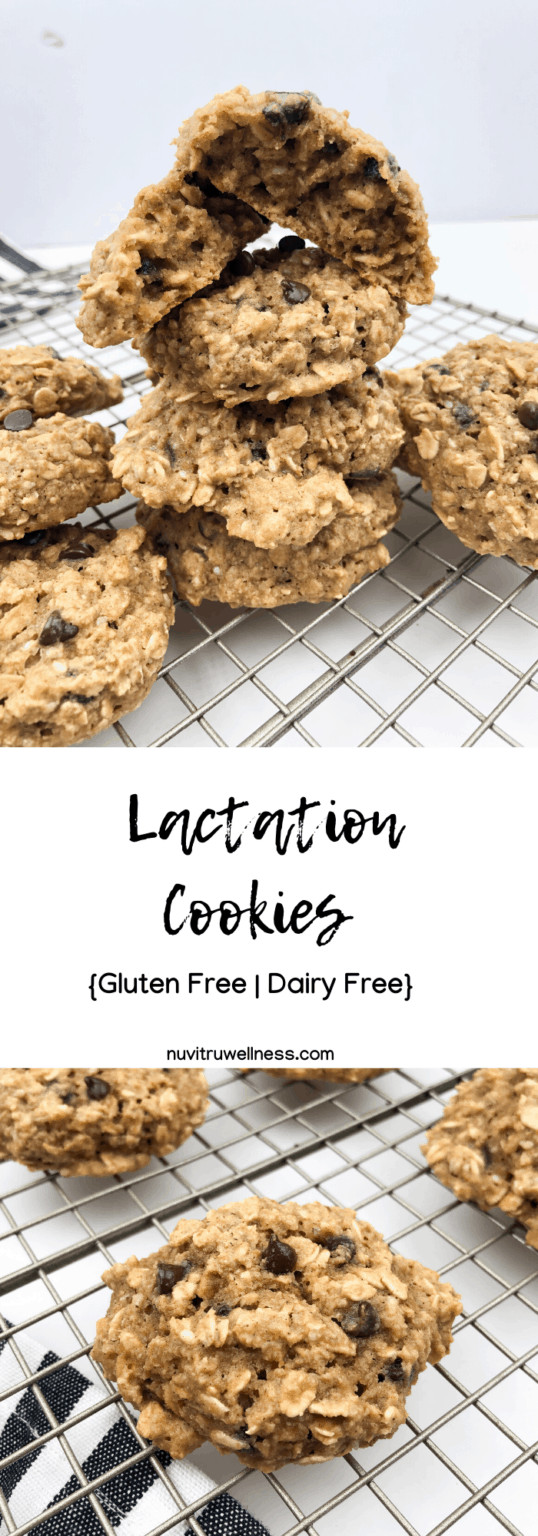 Lactation Cookies {Gluten Free + Dairy Free} Nuvitru Wellness