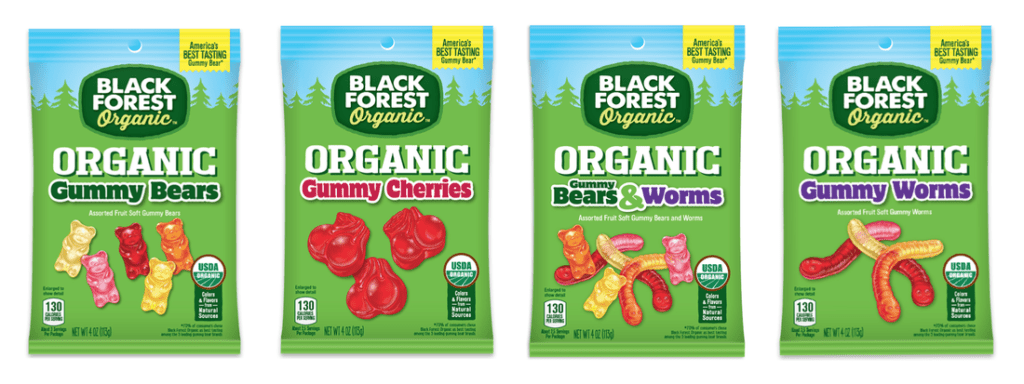 Organic Gummy Bears And Worms