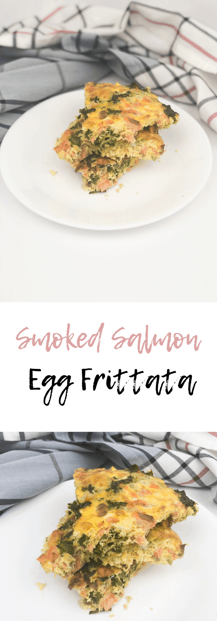 smoked salmon egg fritatta