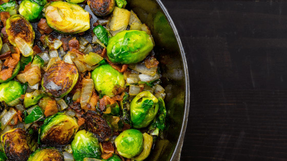 cinnamon apple brussel sprouts