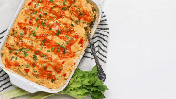 buffalo chicken paleo casserole