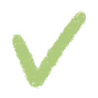 green checkmark